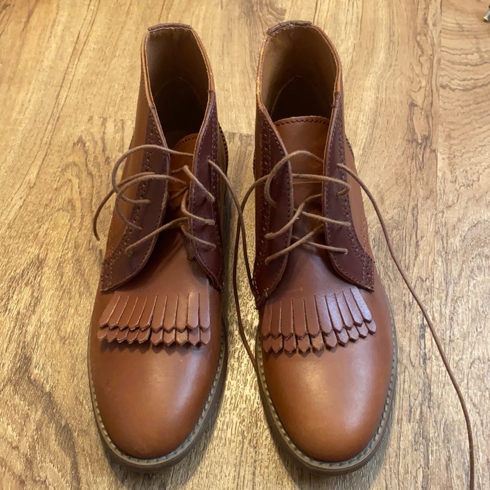 Madewell Oxford Ankle Boots